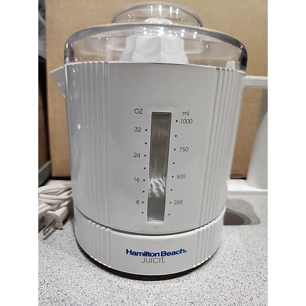 Hamilton Beach 32 Oz Juicit  Electric‎ Juicer Used In Good Condition